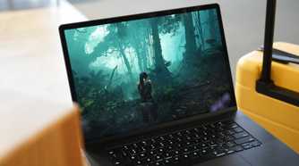 game running on a MacBook Pro m3 max