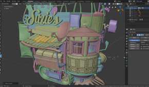 Modeling and sculpting objects on Blender