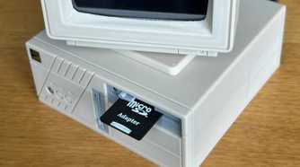 The SD drive on the Retro PC