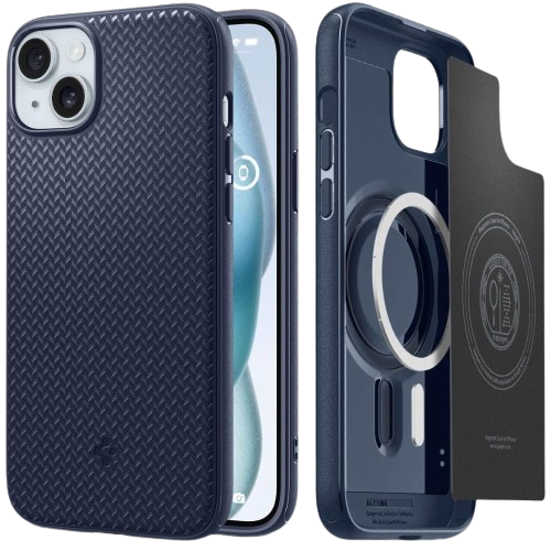i-Blason Ares Mag for iPhone 15 Pro Max Case with Screen Protector,  [Compatible with MagSafe] Clear Slim Full-Body Shockproof Rugged Bumper  Case