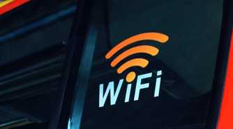 A photo of the Wi-Fi logo