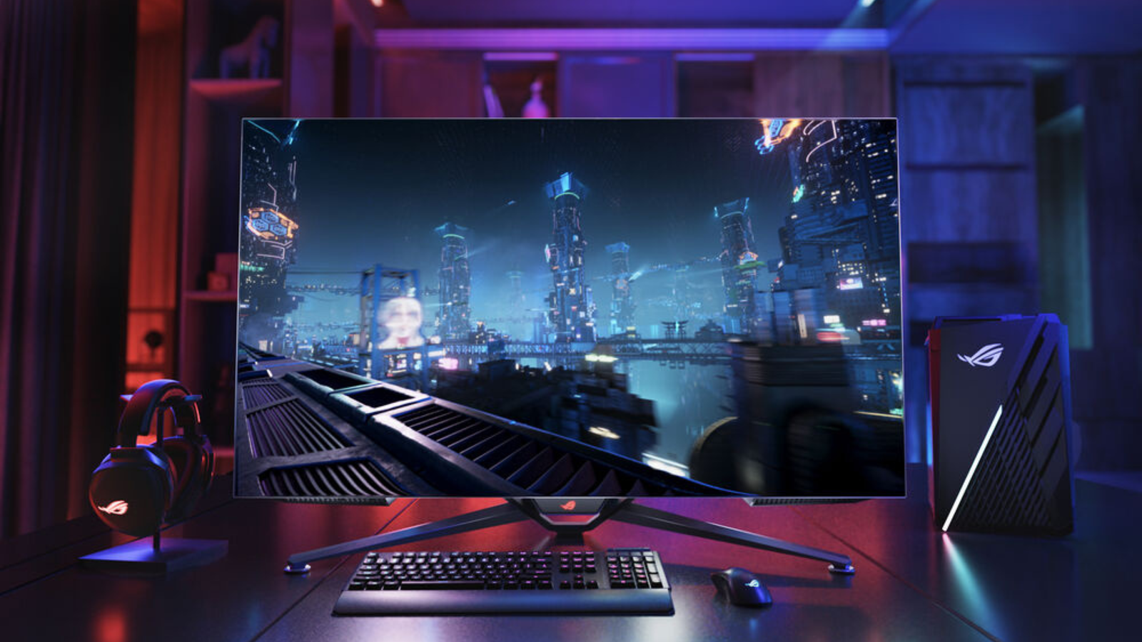 This 41.5-inch Asus OLED gaming monitor drops to its lowest price ever ...