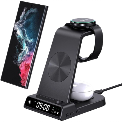 Phelinta 3 in 1 Wireless Charging Station for Samsung Phones