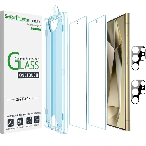 [EA] Samsung Galaxy S24 Ultra (2024) EA Tempered Glass Screen Protector - 2  Pack
