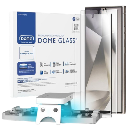 DOME GLASS Whitestone UV Screen Protector for S24 Ultra