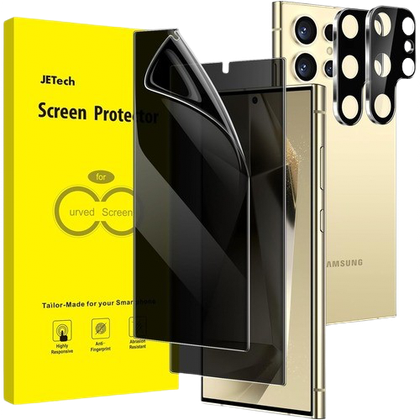 JETech Privacy Screen Protector (TPU Film) for S24 Ultra