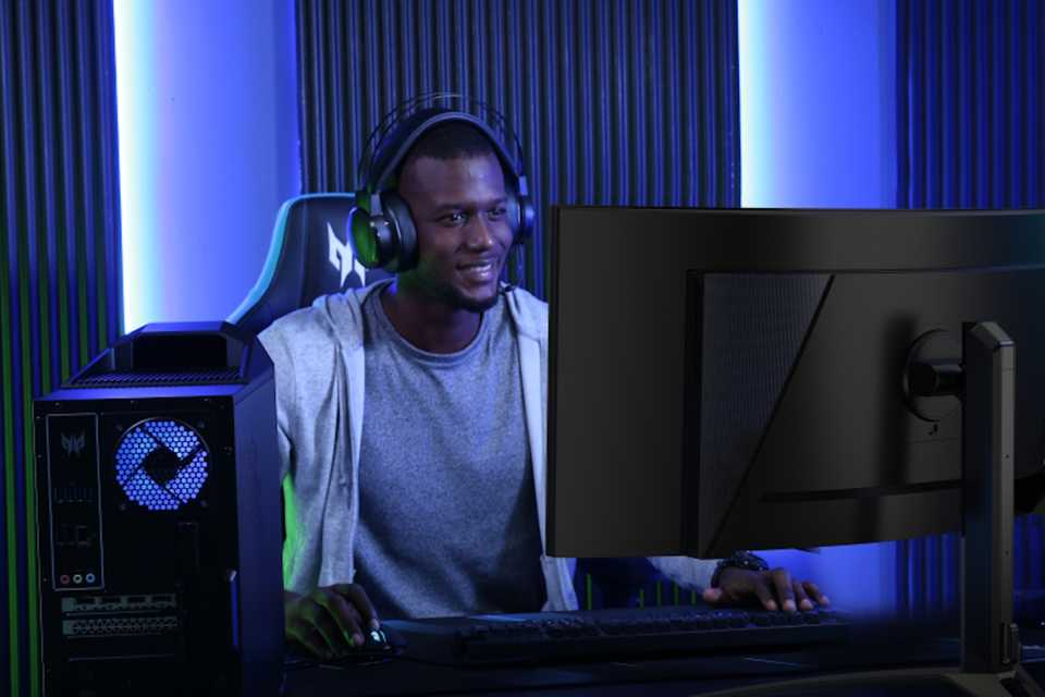 The Predator X39 monitor