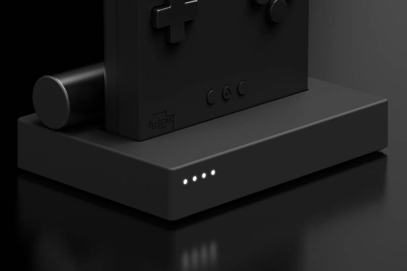 The Analogue Pocket's dock in black