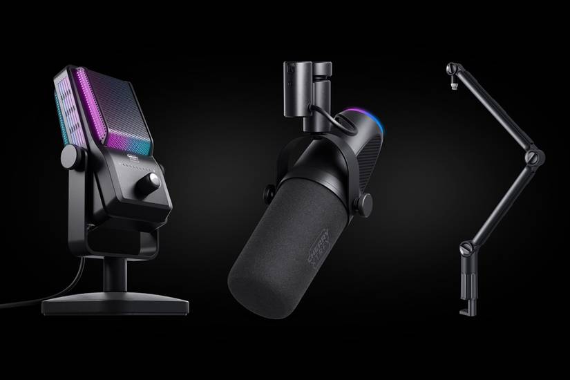 Cherry's new stylish mice, keyboards, and microphones are made for gamers