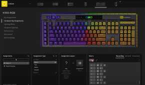 Key remapping under Corsair iCUE