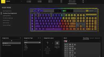 Key remapping under Corsair iCUE