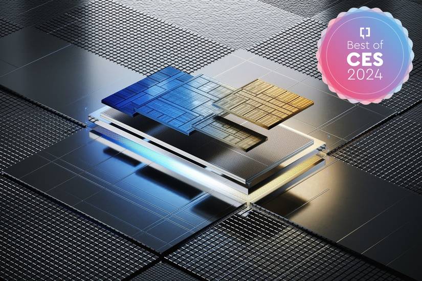 Visualization of the components of an Intel Core Ultra procesors