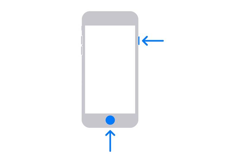 iPhone 6s recovery mode key combination