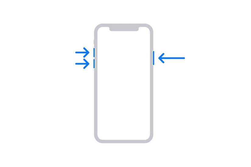 iPhone 8 recovery mode key combination