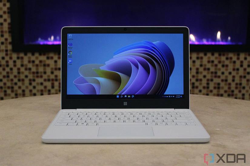 Microsoft Surface Laptop SE running Windows 11 SE
