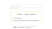 Auto-prompt to check a password's strength.