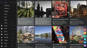 PhotoPrism running on NAS showing photos and locations