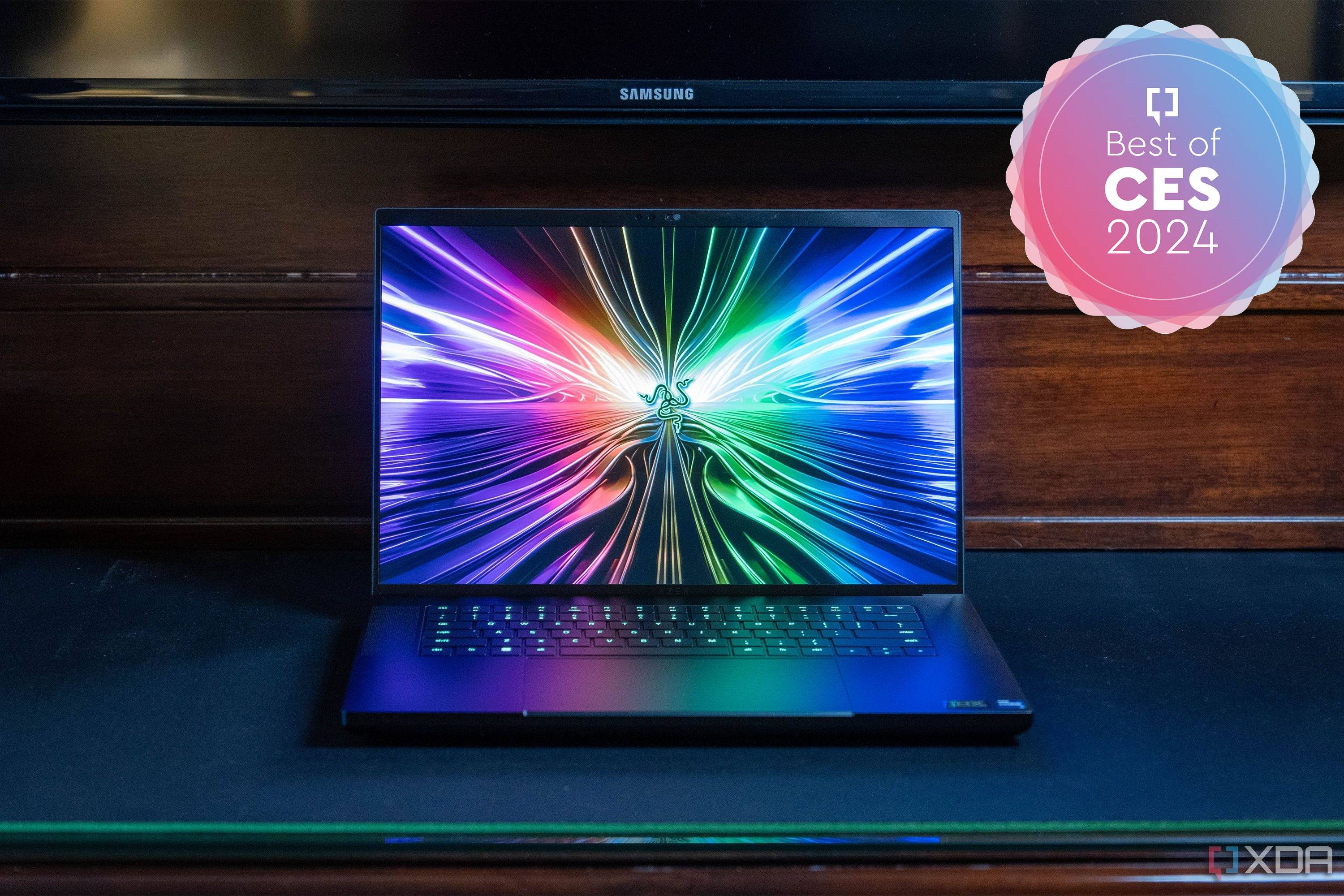 Front view of the Razer Blade 16