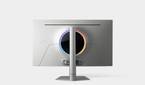 A render showing the Samsung Odyssey G80SD gaming monitor.