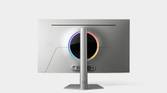 A render showing the Samsung Odyssey G80SD gaming monitor.