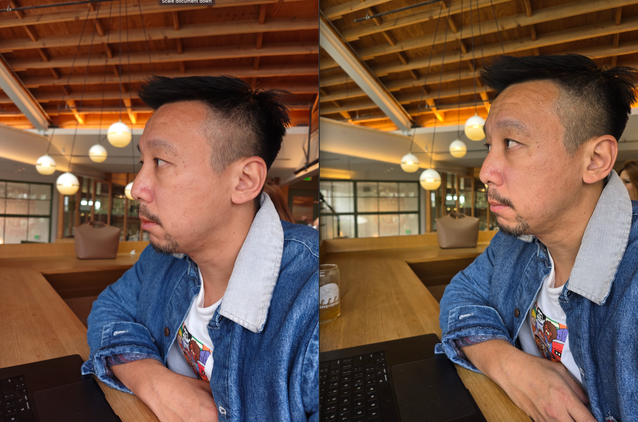 Main camera sample, OnePlus 12 (left); S24 Ultra (right)
