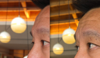 Main camera sample with 100% crop, OnePlus 12 (left); S24 Ultra (right)
