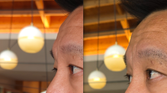 Main camera sample with 100% crop, OnePlus 12 (left); S24 Ultra (right)
