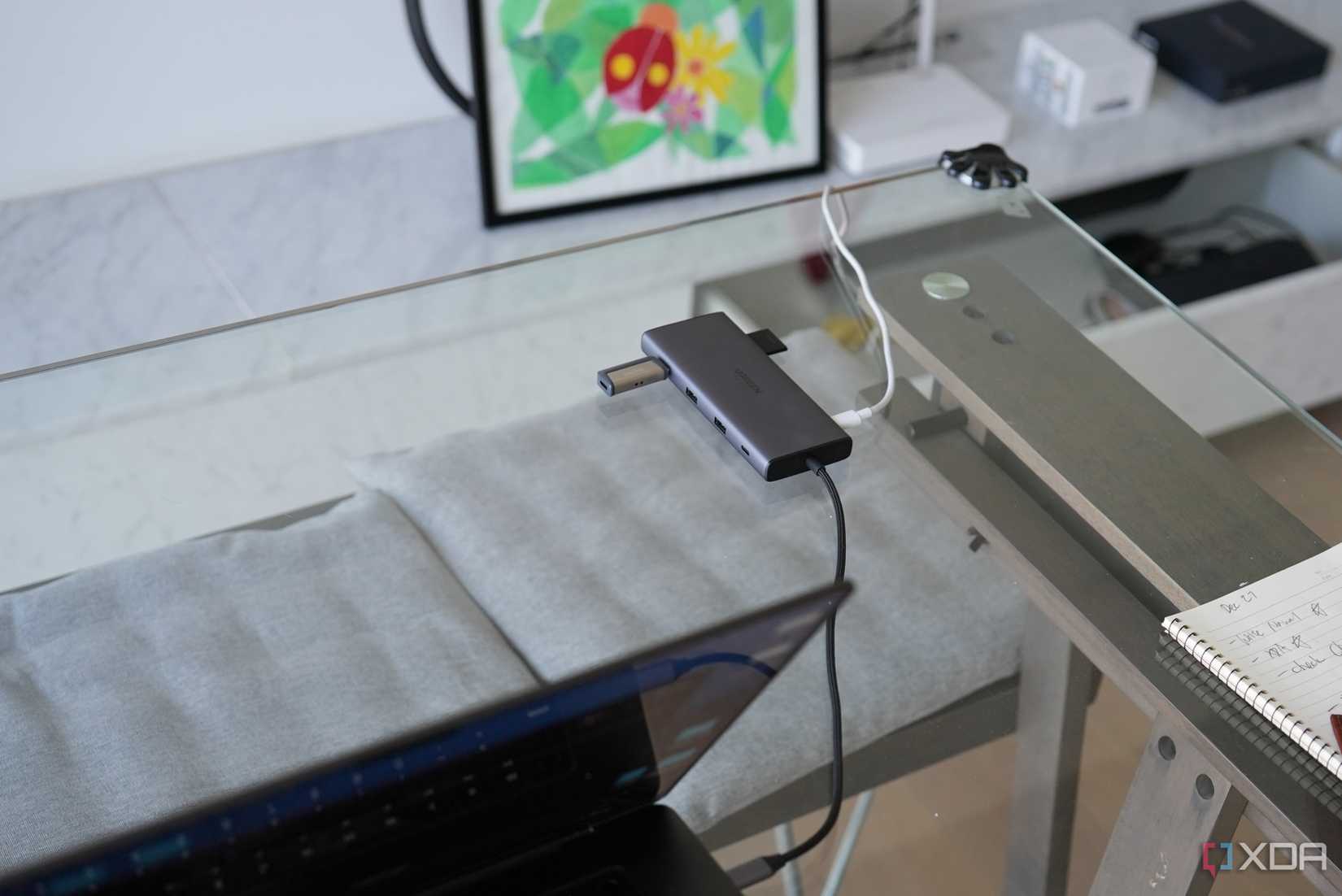 Using the Revodok 210 Pro as a power extension for further-than-usual wall sockets