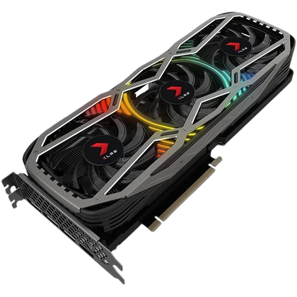 A render of the PNY RTX 3080 10GB XLR8 GPU