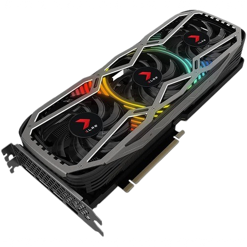 A render of the PNY RTX 3080 10GB XLR8 GPU