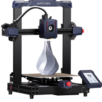 A render of the Anycubic Kobra 2 3D printer on a transparent background