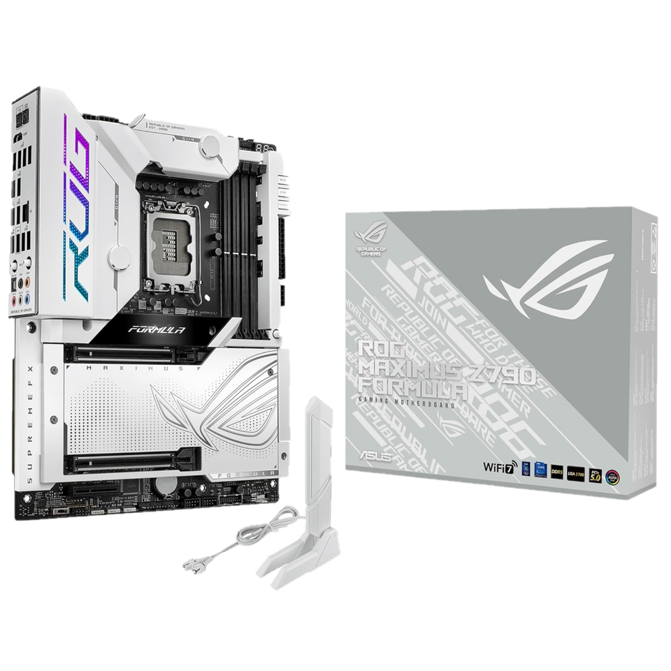 White render of Asus ROG Maximus Z790Formula