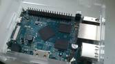 A Banana Pi kept inside a box