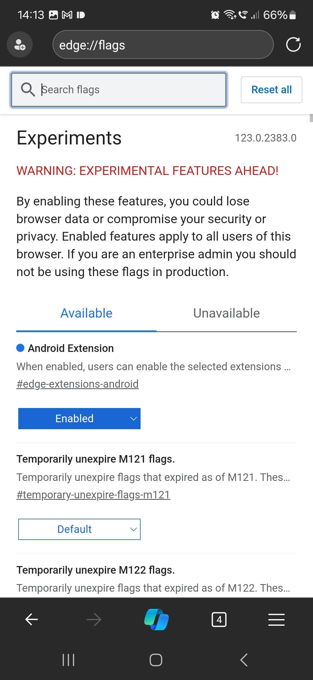 Searching for Extensions