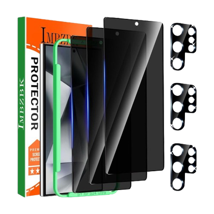An image showing the IMBZBK Privacy Screen Protector for Galaxy S24 Ultra.