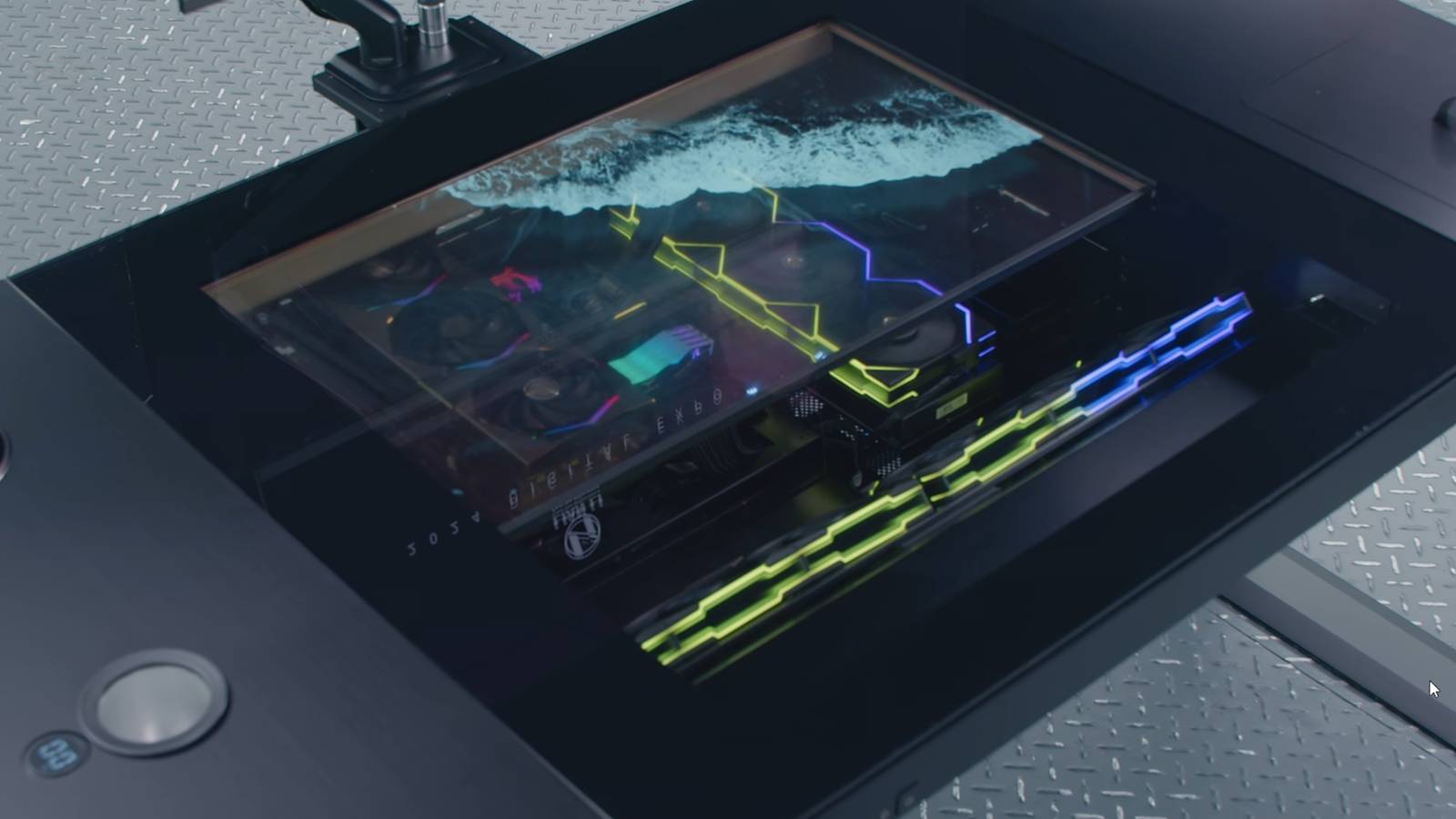 Ling Li Computer Lian Li's new PC case also doubles as your computer desk