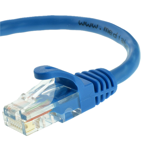 Mediabridge Cat 6 Ethernet cable 25 foot in blue