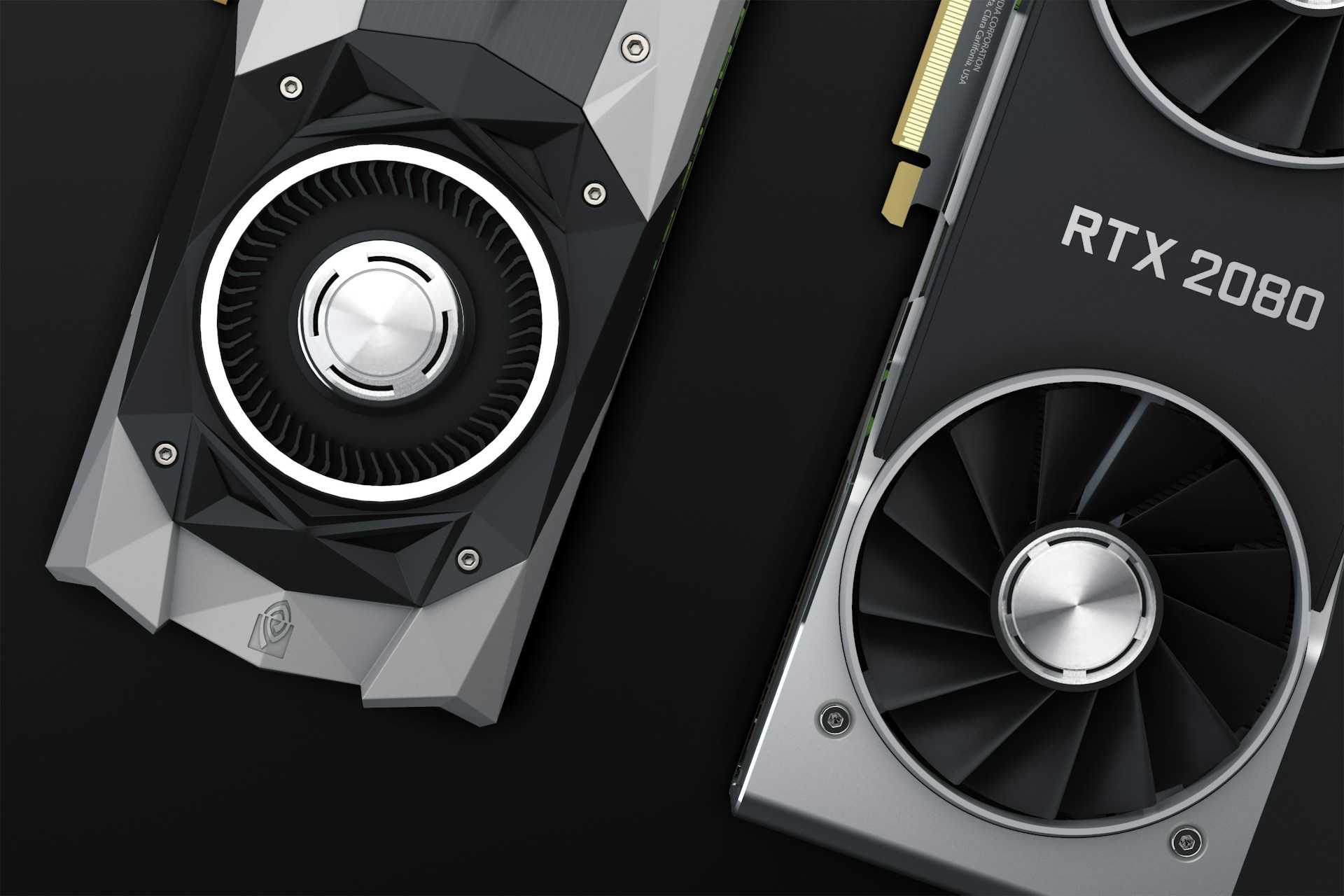 Nvidia GeForce RTX 2080 Founder's Edition GPUs