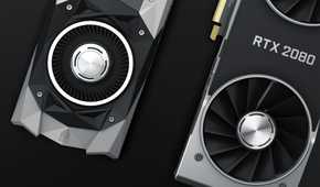 Nvidia GeForce RTX 2080 Founder's Edition GPUs