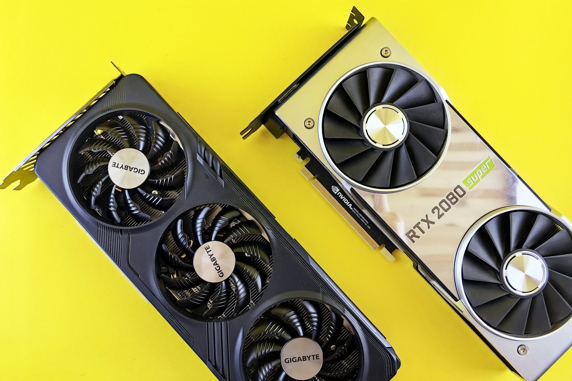 Nvidia GeForce RTX 2080 Super FE GPUs
