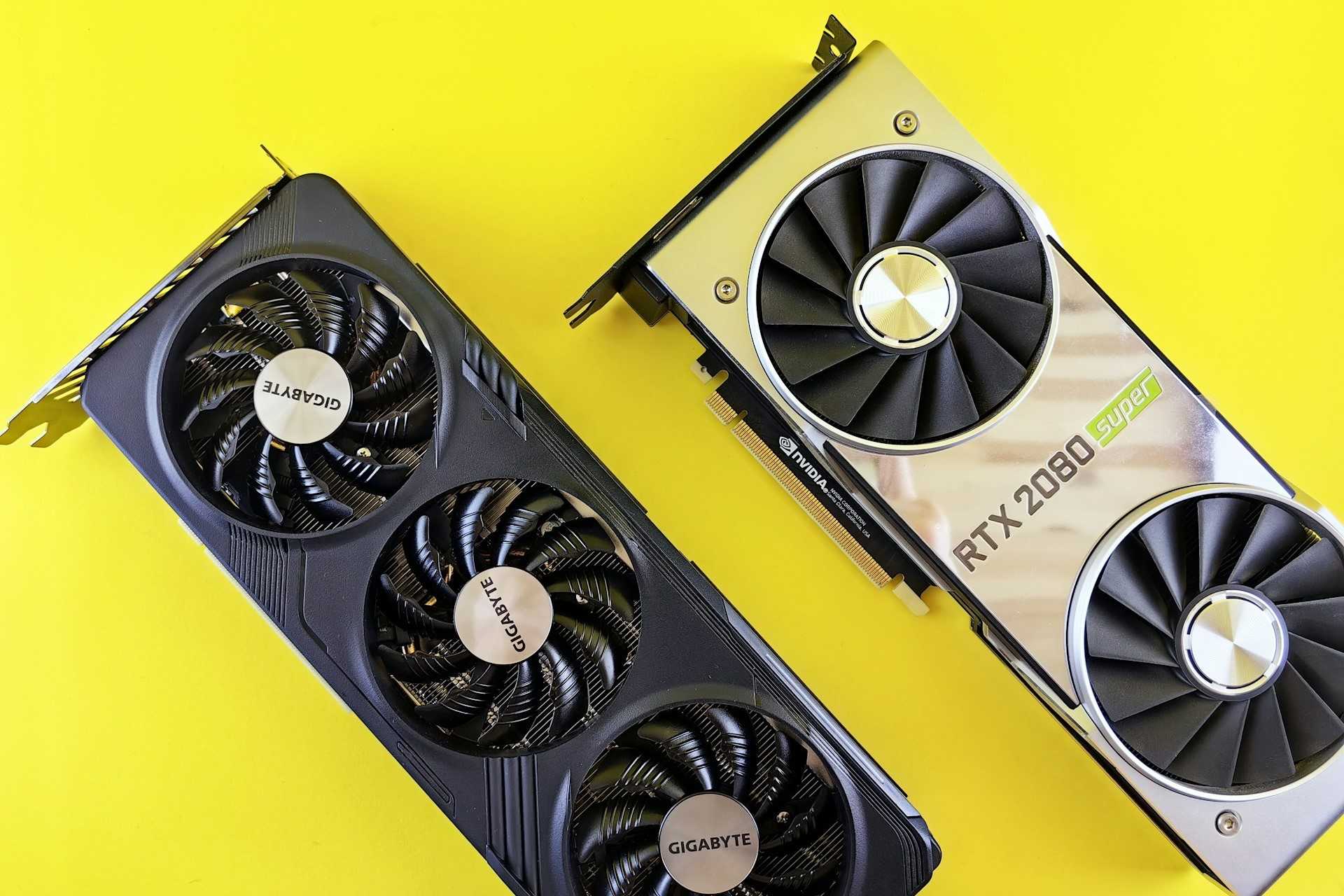 Nvidia GeForce RTX 2080 Super FE GPUs