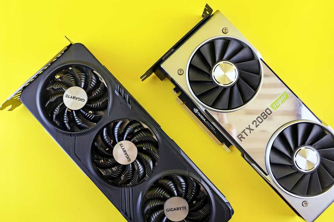 Nvidia GeForce RTX 2080 Super FE GPUs