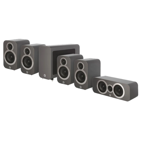 Q Acoustics 3000i 5.1 (3010i) Home Theater Speaker Package