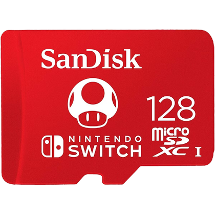 SanDisk 128GB microSDXC Card Licensed for Nintendo Switch