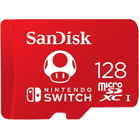 SanDisk 128GB microSDXC Card Licensed for Nintendo Switch
