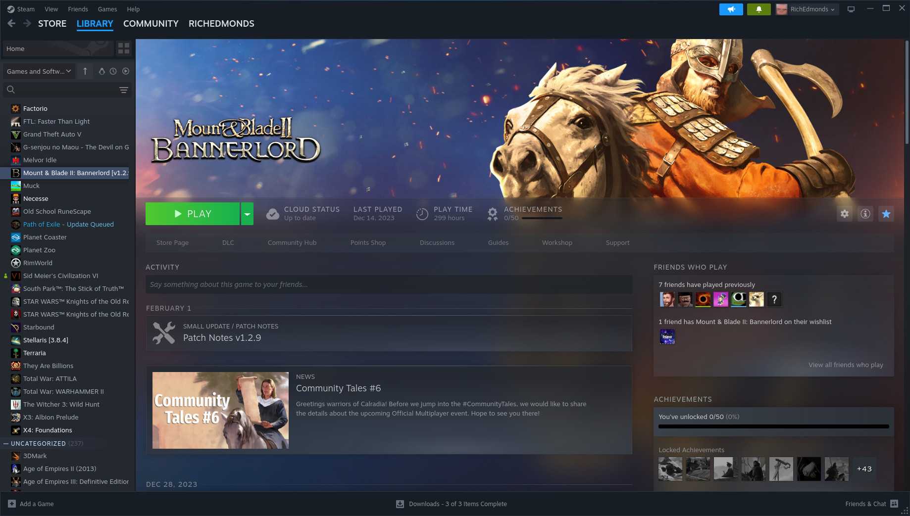 Playing Bannerlord through Steam on Linux