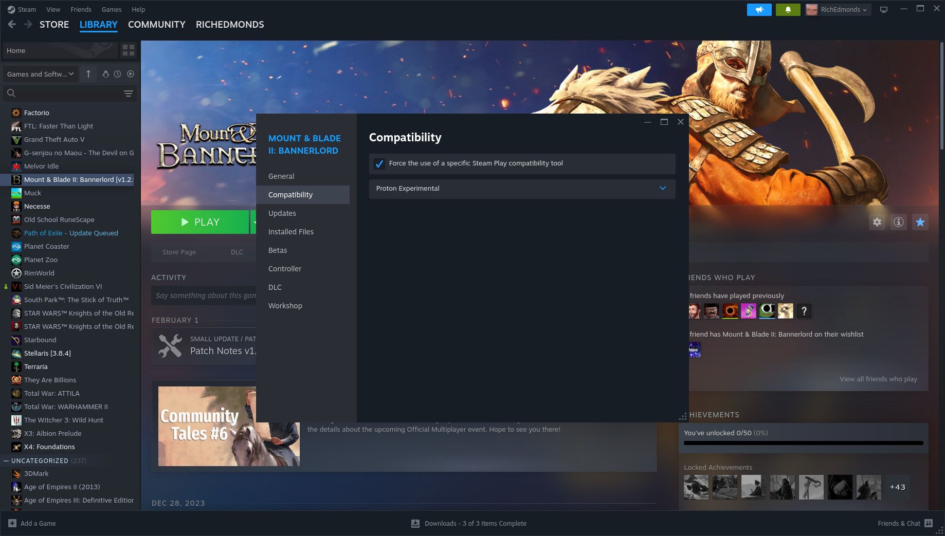Proton compatibility with Windows games on Steam