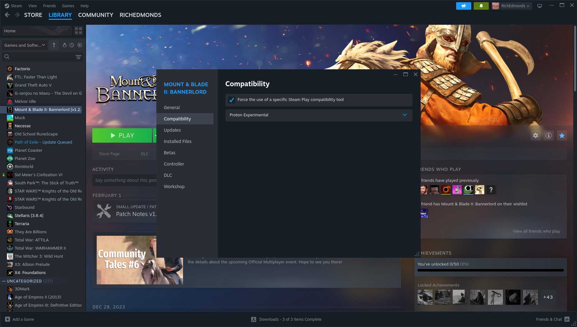 Proton compatibility with Windows games on Steam