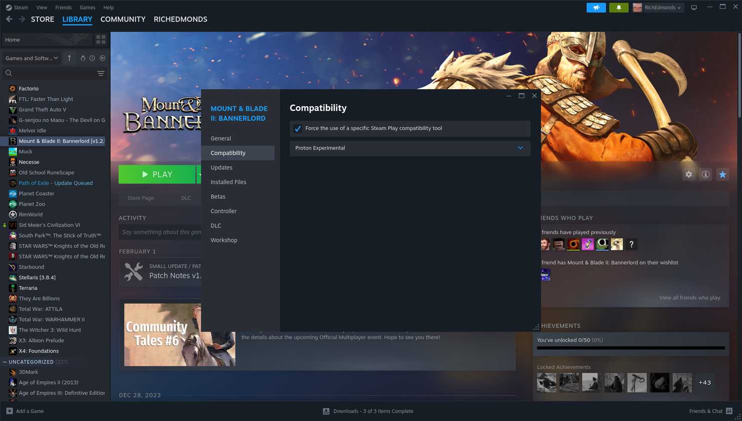 Proton compatibility with Windows games on Steam