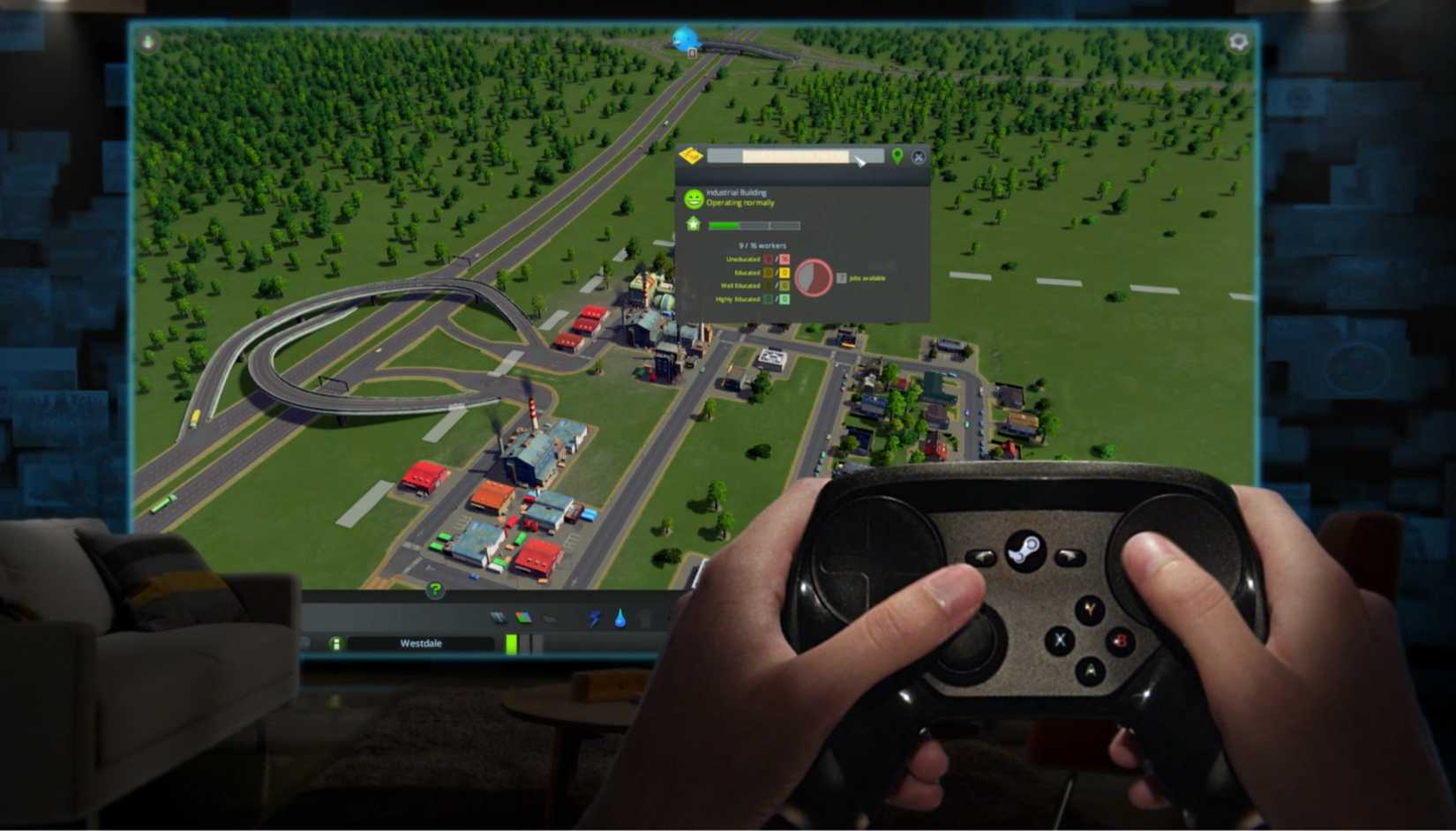 An image of the Steam Controller